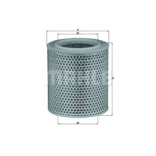 Luftfilter KNECHT LX 478/1 f&uuml;r CITRO&Euml;N FIAT FORD IVECO PEUGEOT