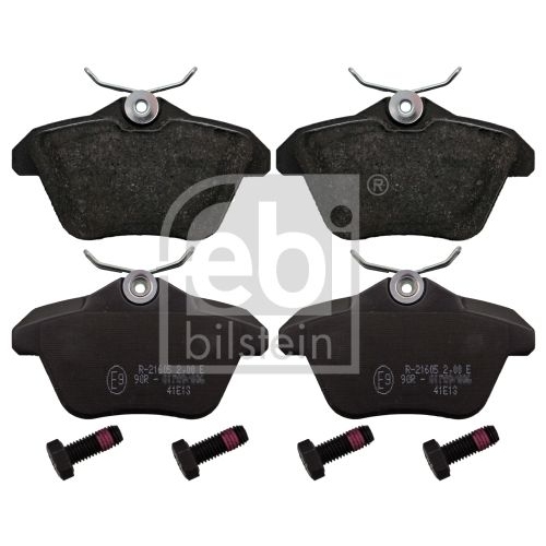 Febi Bilstein 116103 Bremsbelagsatz mit Schrauben , 1 St&uuml;ck