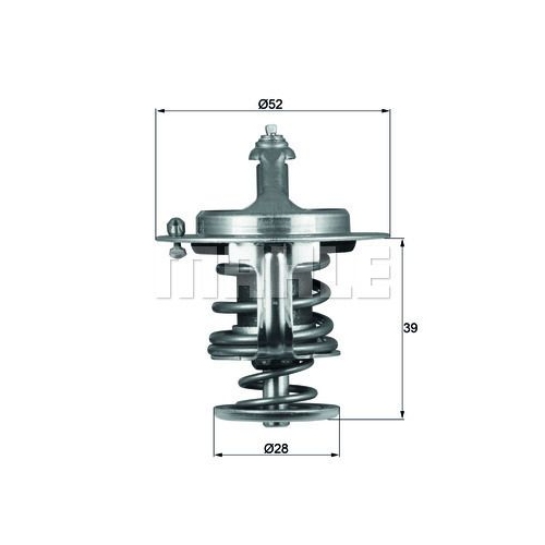Thermostat, K&uuml;hlmittel MAHLE TX 71 82D f&uuml;r FORD MAZDA SUZUKI