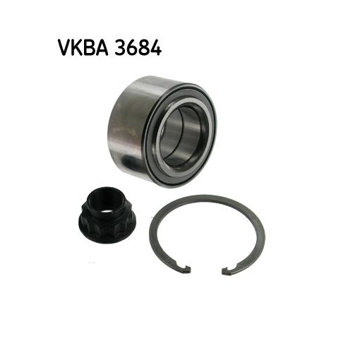 Radlagersatz SKF VKBA 3684 f&uuml;r CITRO&Euml;N PEUGEOT TOYOTA, Vorderachse