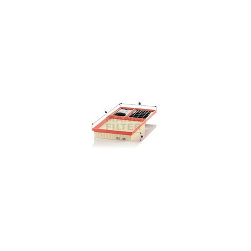 Luftfilter MANN-FILTER C 3880 f&uuml;r VAG