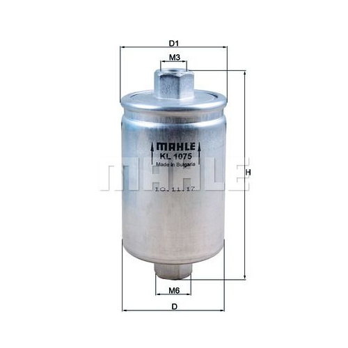 Kraftstofffilter KNECHT KL 1075 f&uuml;r LADA