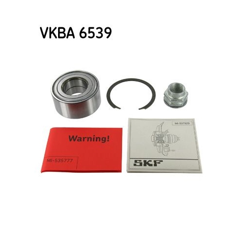 Radlagersatz SKF VKBA 6539 f&uuml;r FIAT OPEL, Vorderachse