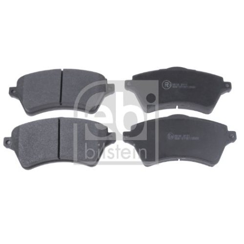 Febi Bilstein 116113 Bremsbelagsatz mit Schrauben , 1 St&uuml;ck