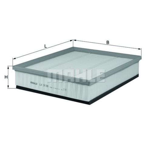 Luftfilter KNECHT LX 3139 f&uuml;r VAG