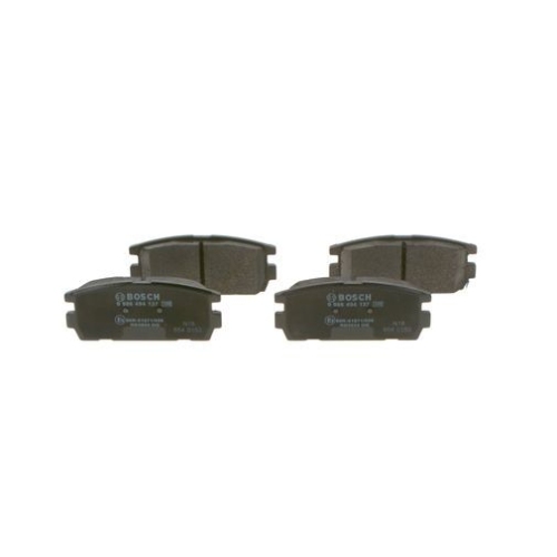 Bremsbelagsatz, Scheibenbremse BOSCH 0 986 494 137 f&uuml;r HYUNDAI, Hinterachse