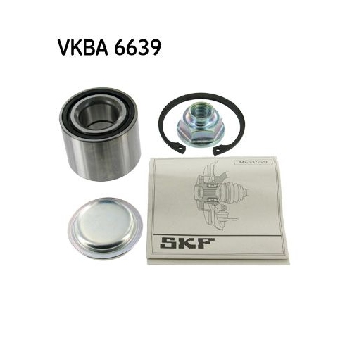 Radlagersatz SKF VKBA 6639 f&uuml;r OPEL SUZUKI VAUXHALL, Hinterachse