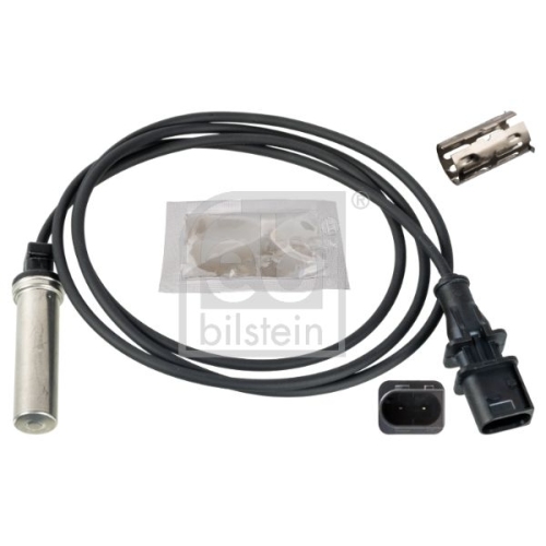 Febi Bilstein 172410 ABS-Sensor mit H&uuml;lse und Fett, 1 St&uuml;ck