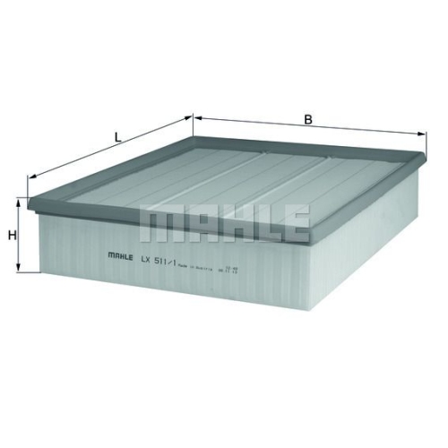 Luftfilter KNECHT LX 511/1 f&uuml;r MERCEDES-BENZ VAG
