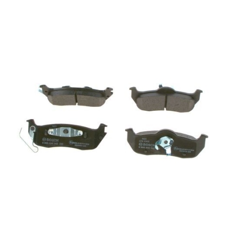 Bremsbelagsatz, Scheibenbremse BOSCH 0 986 494 142 f&uuml;r CHRYSLER NISSAN INFINITI