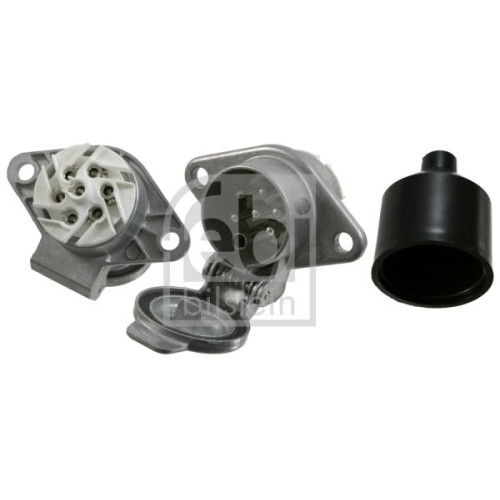 Febi Bilstein 05063 Steckdose mit Schraubanschl&uuml;ssen , 1 St&uuml;ck