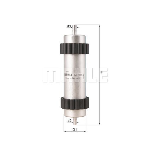 Kraftstofffilter KNECHT KL 915 f&uuml;r VAG