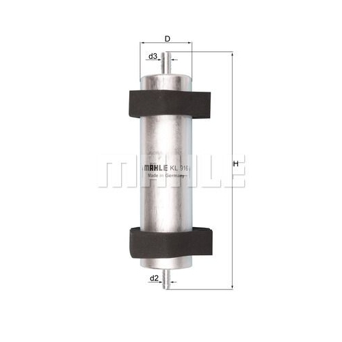 Kraftstofffilter KNECHT KL 916 f&uuml;r PORSCHE VAG