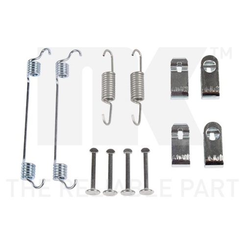 Zubeh&ouml;rsatz, Feststellbremsbacken NK 79350019 f&uuml;r HYUNDAI KIA, Hinterachse