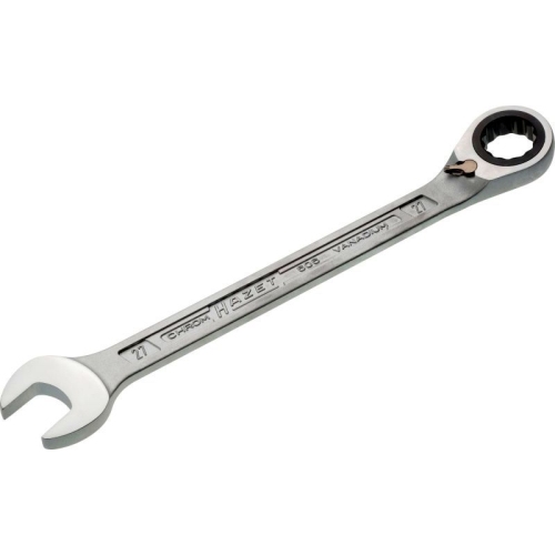 Ratschen-Ringgabelschl&uuml;ssel HAZET 606-27 f&uuml;r