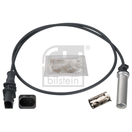 Febi Bilstein 172414 ABS-Sensor mit H&uuml;lse und Fett, 1 St&uuml;ck