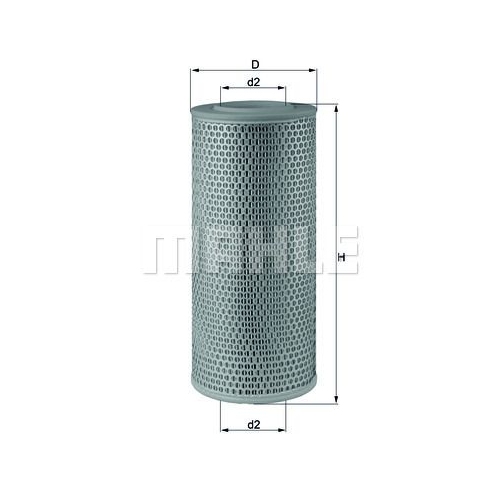 Luftfilter KNECHT LX 610 f&uuml;r IVECO