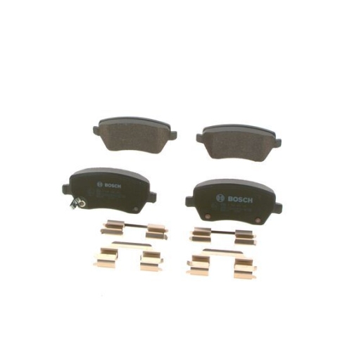 Bremsbelagsatz, Scheibenbremse BOSCH 0 986 494 160 f&uuml;r NISSAN OPEL SAAB SUZUKI