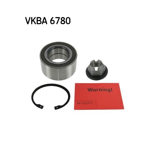 Radlagersatz SKF VKBA 6780 f&uuml;r FORD, Vorderachse