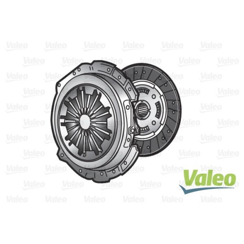 Kupplungssatz VALEO 828012 2KKIT f&uuml;r MERCEDES-BENZ NISSAN RENAULT DACIA