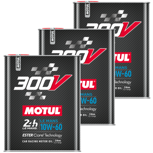 MOTUL PKW 300V Le Mans 10W-60 High-Performance Rennsport-&Ouml;l Motorsport&ouml;l 3x2L