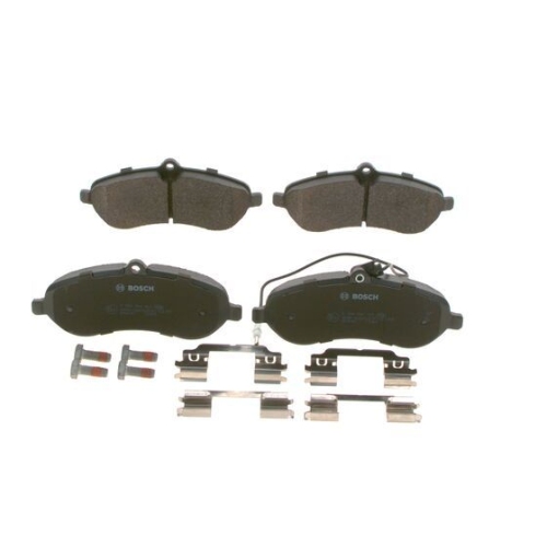 Bremsbelagsatz, Scheibenbremse BOSCH 0 986 494 163 f&uuml;r ALFA ROMEO CITRO&Euml;N FIAT