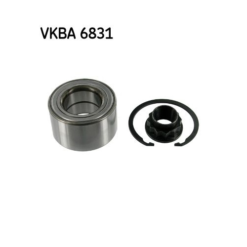Radlagersatz SKF VKBA 6831 f&uuml;r TOYOTA, Hinterachse, Vorderachse