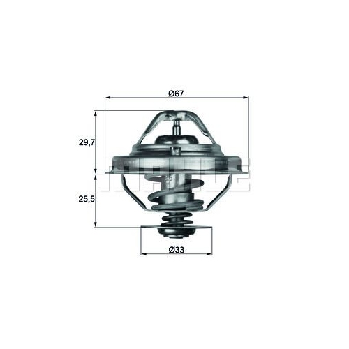 Thermostat, K&uuml;hlmittel MAHLE TX 38 80D f&uuml;r BMW GMC OPEL VAUXHALL LAND ROVER