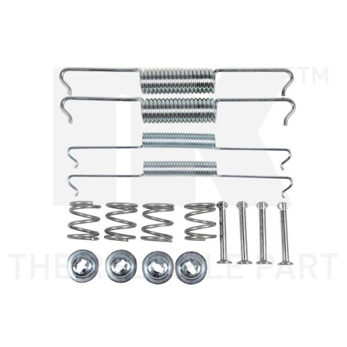 Zubeh&ouml;rsatz, Bremsbacken NK 7947521 f&uuml;r AUDI SEAT SKODA VW, Vorderachse
