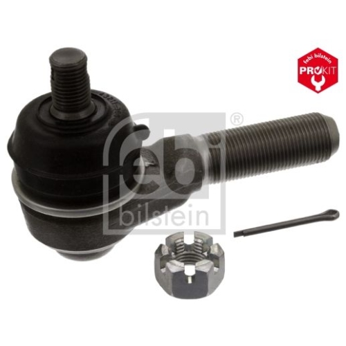 Febi Bilstein 41373 Spurstangenendst&uuml;ck mit Kronenmutter und Splint , 1 St&uuml;ck