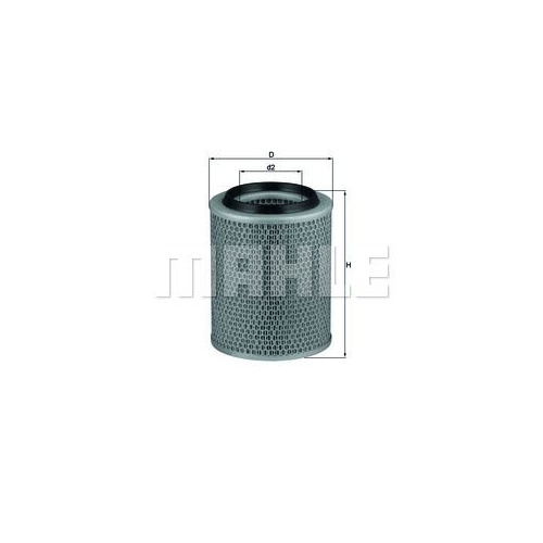 Luftfilter KNECHT LX 498 f&uuml;r FENDT DEMAG ATLAS COPCO