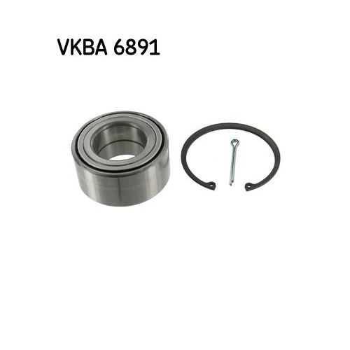 Radlagersatz SKF VKBA 6891 f&uuml;r HYUNDAI KIA, Vorderachse