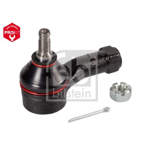 Febi Bilstein 106707 Spurstangenendst&uuml;ck mit Kronenmutter und Splint, 1 St&uuml;ck