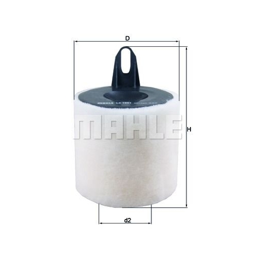 Luftfilter KNECHT LX 1651 f&uuml;r BMW