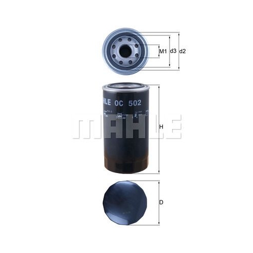 &Ouml;lfilter KNECHT OC 502 f&uuml;r FORD IVECO DAEWOO CUMMINS