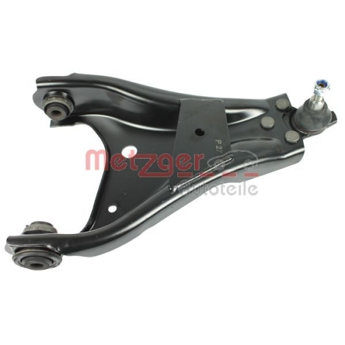 Lenker, Radaufh&auml;ngung METZGER 58076802 KIT + f&uuml;r DACIA, Vorderachse rechts