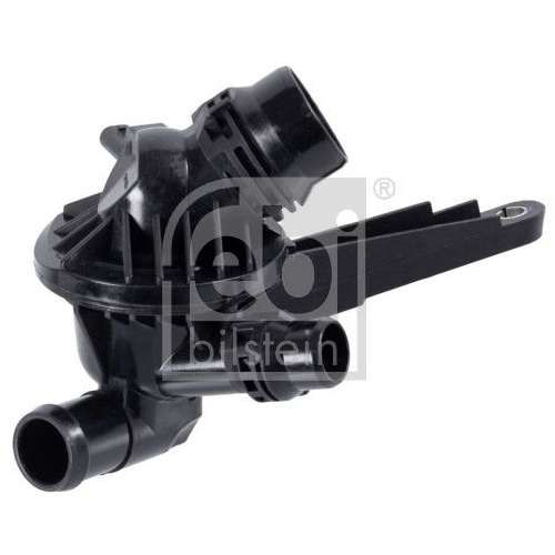 Febi Bilstein 1x 175091 Thermostat mit Geh&auml;use, Dichtung und Temperatursensor