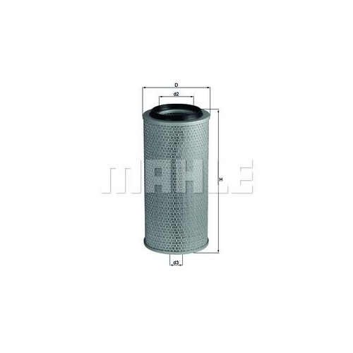 Luftfilter KNECHT LX 236 f&uuml;r DAF FIAT FORD GMC HANOMAG HENSCHEL IVECO MAN NISSAN