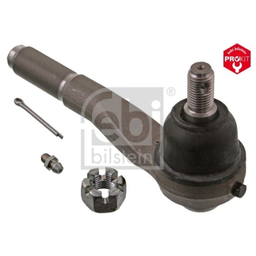 Febi Bilstein 41378 Spurstangenendst&uuml;ck mit Kronenmutter und Splint , 1 St&uuml;ck