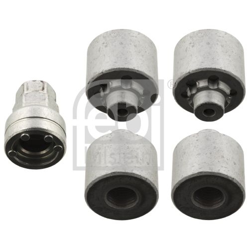 Febi Bilstein 101001 Radmutternsatz abschlie&szlig;bar