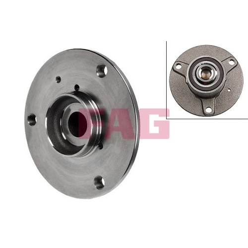 Radlagersatz FAG 713 6680 60 f&uuml;r MERCEDES-BENZ SMART, Vorderachse