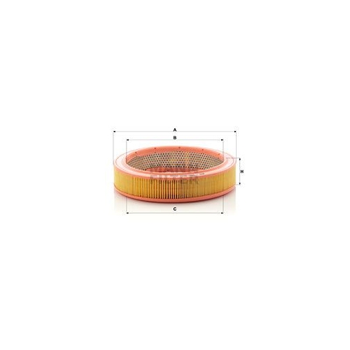 Luftfilter MANN-FILTER C 2852/2 f&uuml;r FORD VAG GENERAL MOTORS