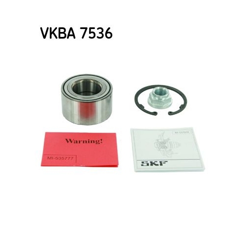 Radlagersatz SKF VKBA 7536 f&uuml;r MAZDA, Vorderachse