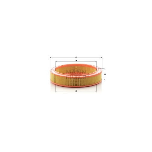 Luftfilter MANN-FILTER C 2873/1 f&uuml;r VAG