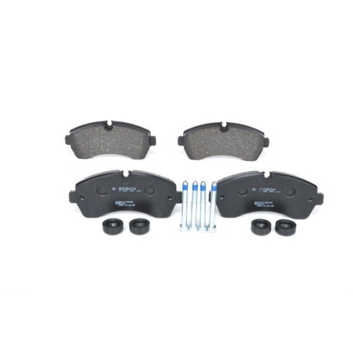 Bremsbelagsatz, Scheibenbremse BOSCH 0 986 494 194 f&uuml;r MERCEDES-BENZ VW