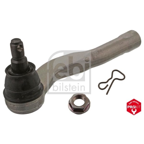 Febi Bilstein 41383 Spurstangenendst&uuml;ck mit Kronenmutter und Splint , 1 St&uuml;ck