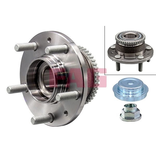 Radlagersatz FAG 713 6156 30 f&uuml;r MAZDA, Hinterachse