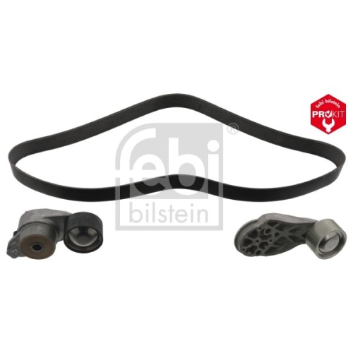 Febi Bilstein 44785 Keilrippenriemensatz mit Riemenspanner und Umlenkrolle 10 Rippenanzahl, , 1 St&uuml;ck
