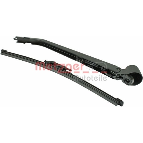 Wischarm, Scheibenreinigung METZGER 2190237 f&uuml;r BMW, hinten