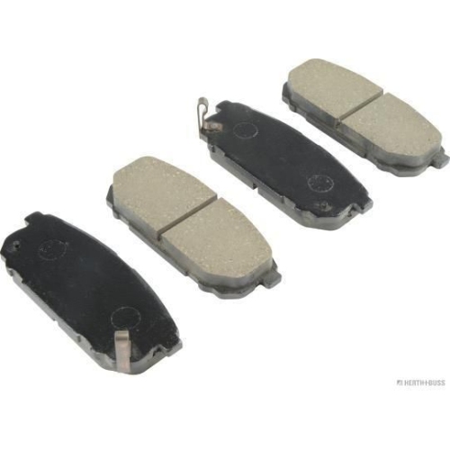 Bremsbelagsatz, Scheibenbremse HERTH+BUSS JAKOPARTS J3610305 f&uuml;r HYUNDAI KIA